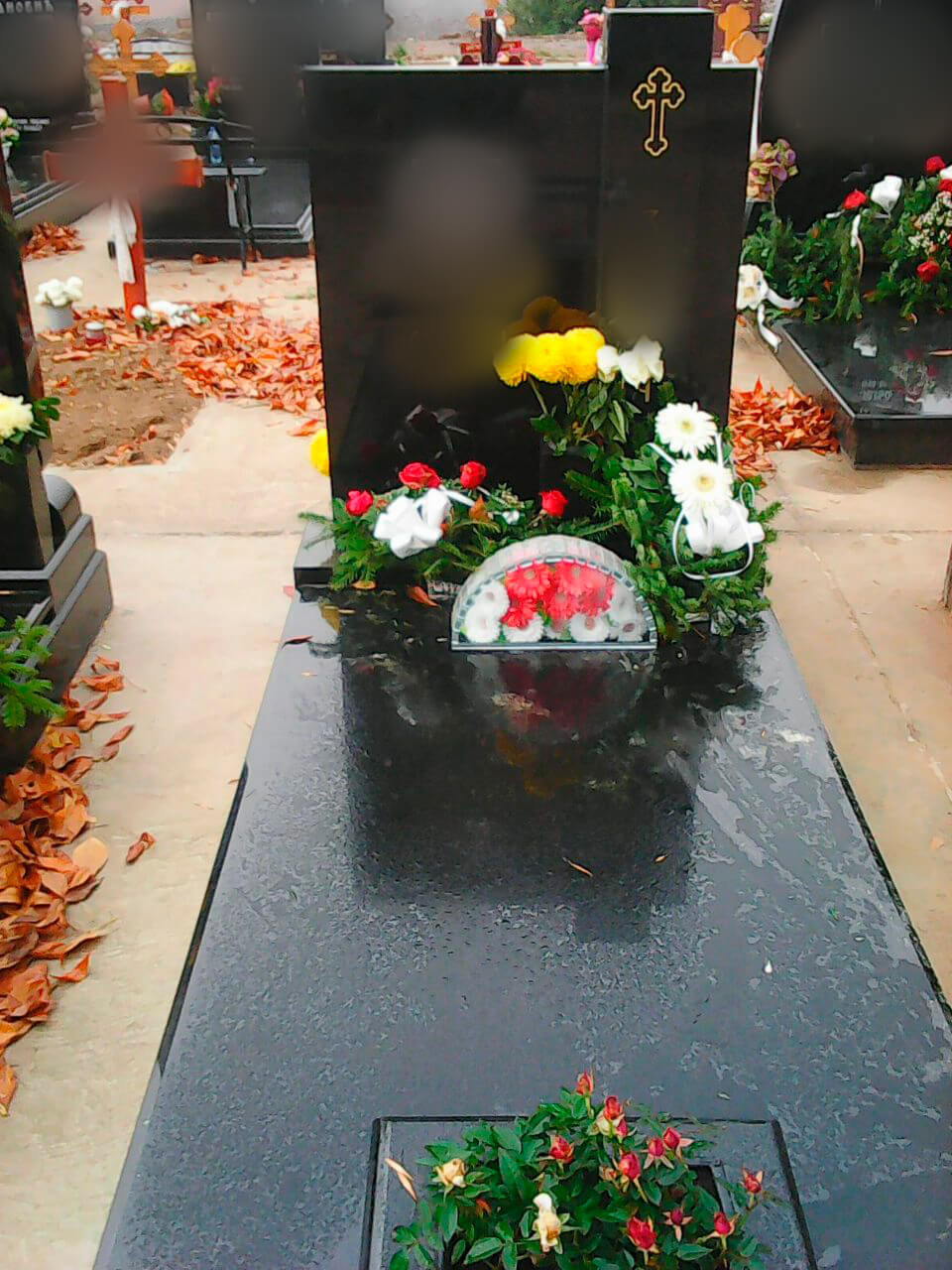 Photography at the cemetery