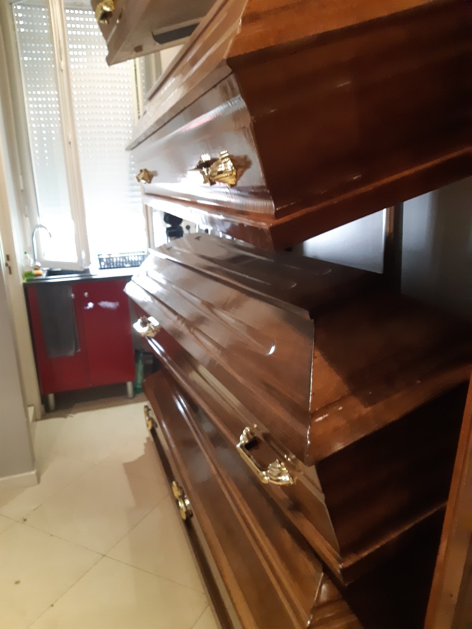 Deceased transportation from France