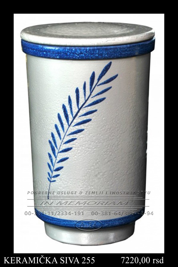 Urna - Keramicka siva 255