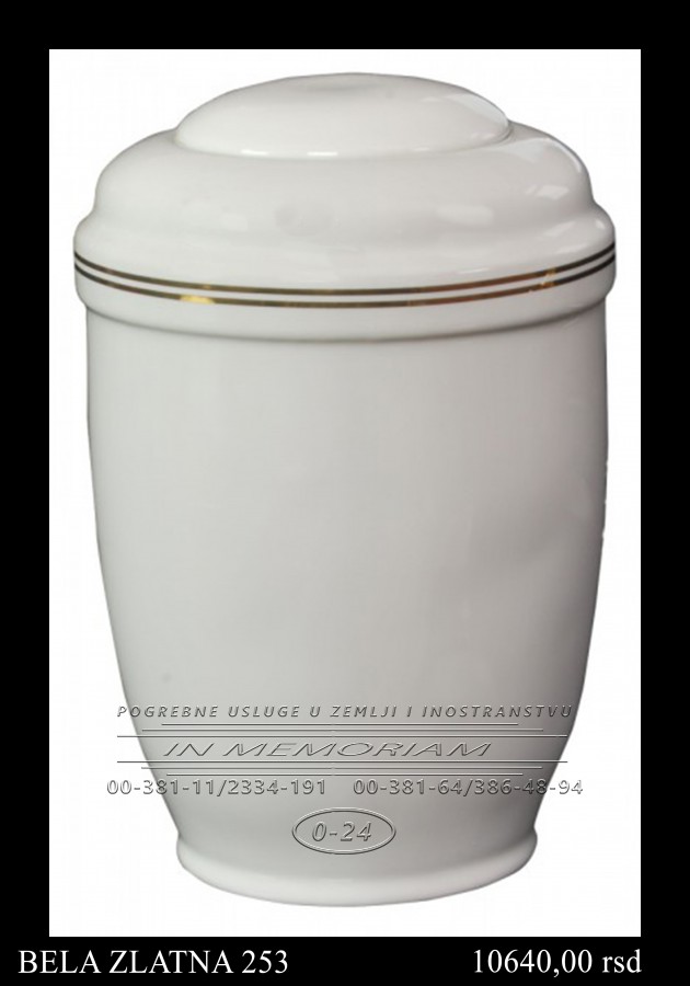 Urna - Bela zlatna 253