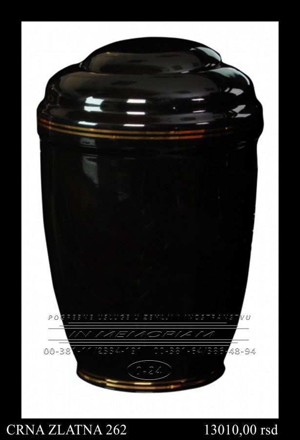 Urna - Crna zlatna 262